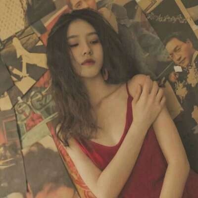 江孑 原宿风时尚气质魅力风女头