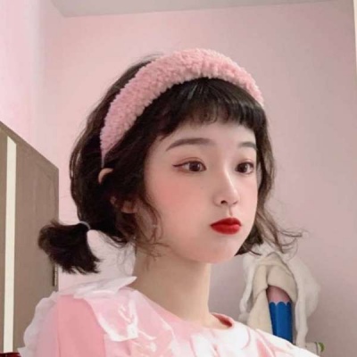 粉色可爱女生团头像唯美