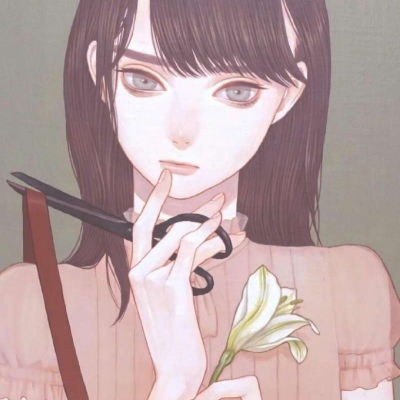 唐崎夜雨 手绘优质少女插画集 画师 Mayumi Konno ​