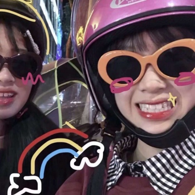 可爱闺蜜头像/沙雕头像