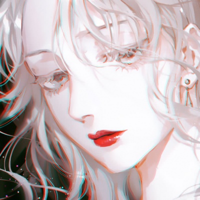 /水彩系/动漫女生头像