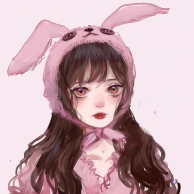 宛娘女生头像手绘（2）