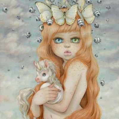 苏柒:手绘视觉意境插画动漫头像/不同的人不同的感觉