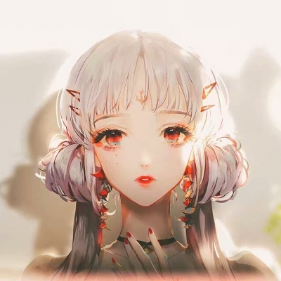 优质的闺蜜动漫卡通头像  望喜