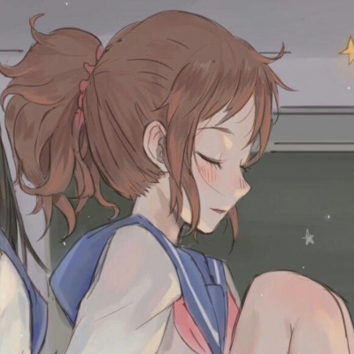 清新可爱闺蜜头像