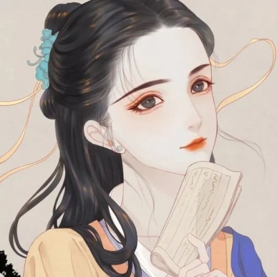 古风头像｜愿我如星君如月，夜夜流光相皎洁。