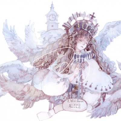 日本画师 loundraw 笔下青春飞扬的插画