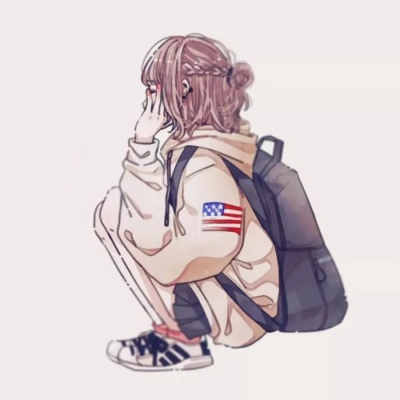 君兮染 四人头像 背影 可爱唯美