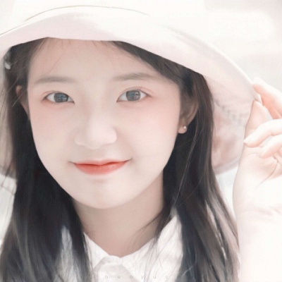 江淮：甜系唯美风小清新真人闺蜜女头 可单用