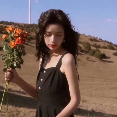 七漆 女头/带花/唯美/文艺