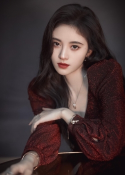 鞠婧祎复古潮流高清手机壁纸图片