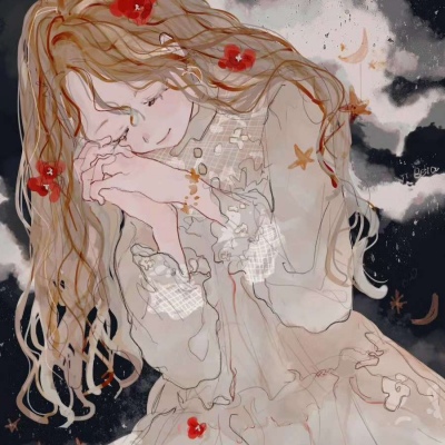 手绘头像，快来拿吧，但是要点个赞赞哦