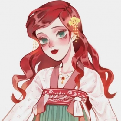 插画女生头像丨迪士尼公主汉服系列