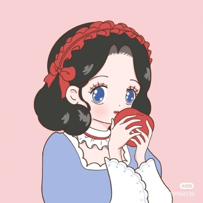 迪士尼公主头像哦！