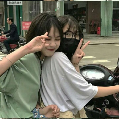 闺蜜头像 图源快手自截