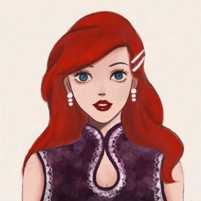 国民气质迪士尼公主头像