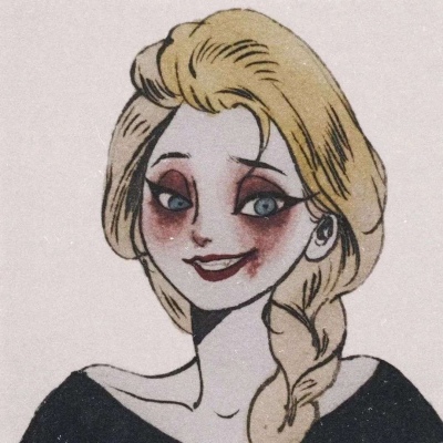 迪士尼公主黑化女头