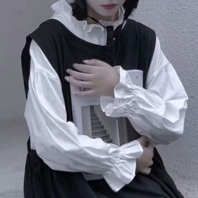 ins风女生头像/记得微笑