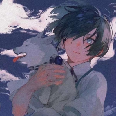 一组不太明显的情头/蓝色系/恭喜你 又熬过了一天 并且中奖了 再来一天