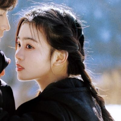 校园风森系一对两张情侣头像