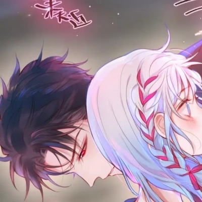 沫兮 自截超甜一对两张动漫情侣头像 昼夜连绵