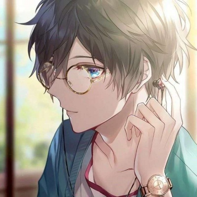 动漫男头（戴眼镜细节）【身处低谷的人看谁都像救赎】