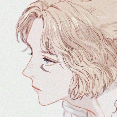 动漫手绘成熟清新文艺男生头像