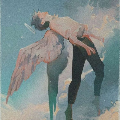 沈川/情侣头像/我们俩在一起才有欢喜