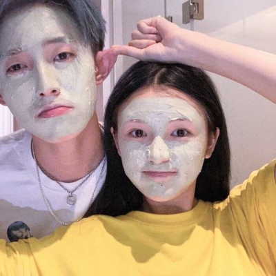 宋知意/魅力优质唯美真人恩爱情头一对两张  “落日归山海 陪伴成告白”