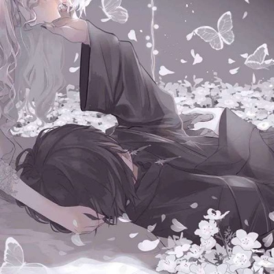 情侣头像    君莫言吾从远方来相见