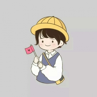 呆橘：简笔情侣头像