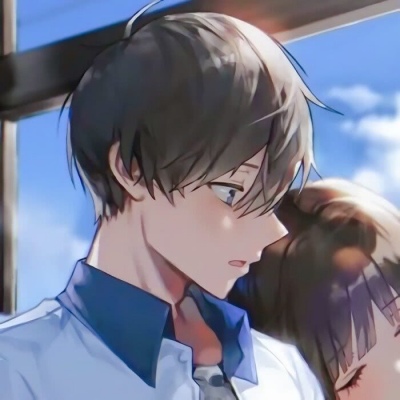 沫.小清新情头/夏天有着迟暮的霞光 正如晚来的你皆是笑意