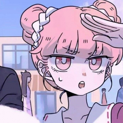 一对两张二次元情侣头像