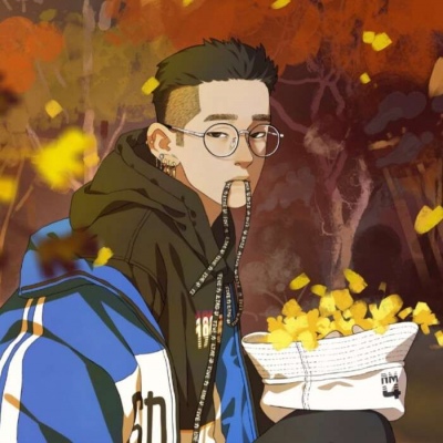 唐崎夜雨 个性手绘男头 绘师wb孙无力