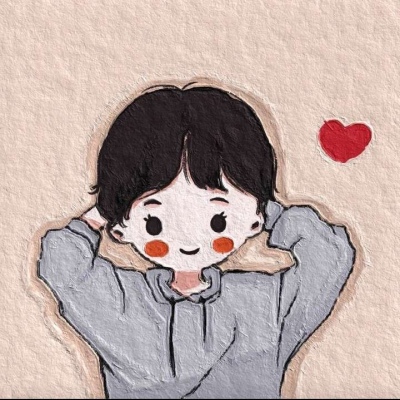 敲可爱的情侣头像