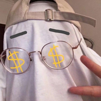 阿书：戴帽子搞怪基友头像男生