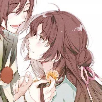 沫.古风情头/结发为夫妻，恩爱两不疑。