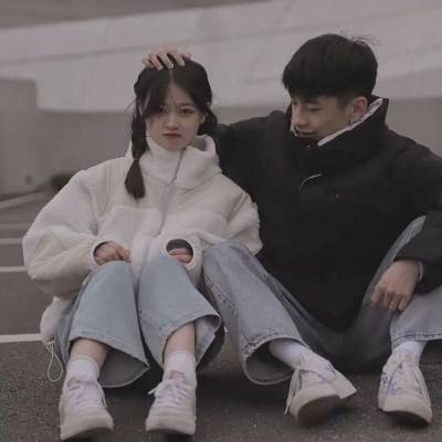 蓝疏/优质一对两张情侣头像/你是我的雪人，我始终温暖不了你的心