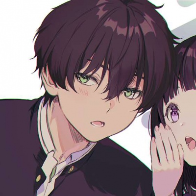 动漫头像/动漫情头/冰菓/折木奉太郎/千反田/可爱/p站