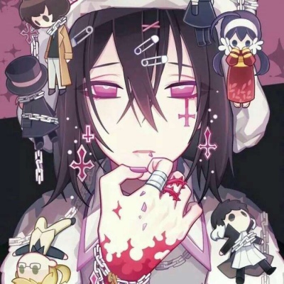 晚街：文豪野犬同人自截插画头像  画师：推特charcoal_moon0