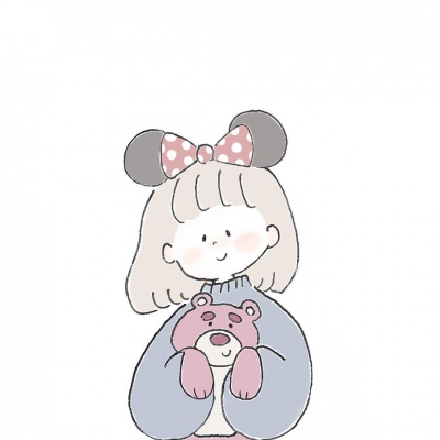 少女绘 | 治愈系铅笔绘画可可爱爱头像