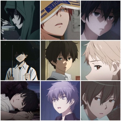 小颖α 略丧动漫男头 我不会挽留那些坚定选择离开的人