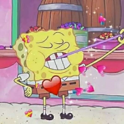 有木有喜欢海绵宝宝的小宝贝啊✨