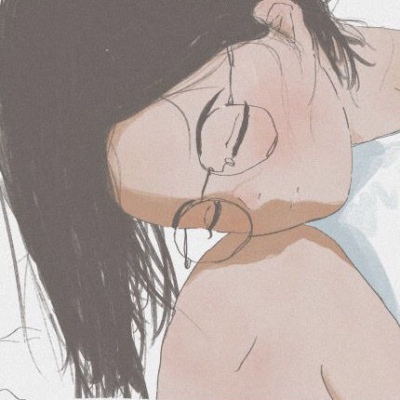 动漫女生简约风森系头像 唸七