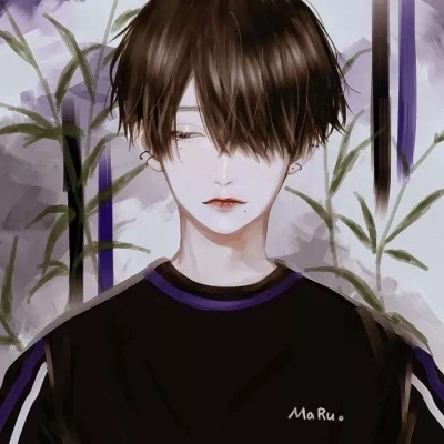 唐崎夜雨 二次元简约男头