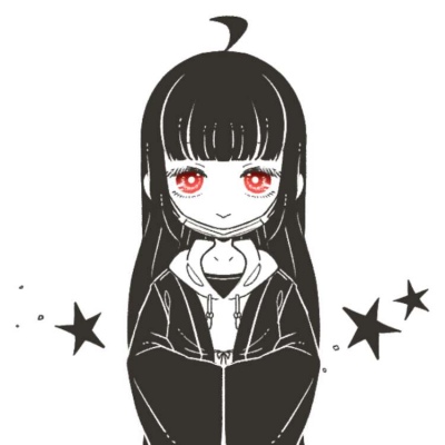 闺蜜头像#六人黑白简约二次元闺蜜头像