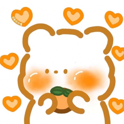 可爱水果小熊