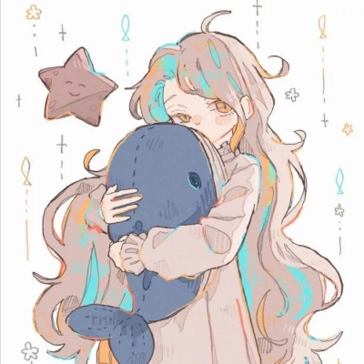 动漫闺蜜头像  和喜欢的人在一起  也会闪闪发光