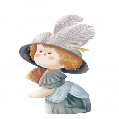 可爱胖胖的?动漫女生头像?