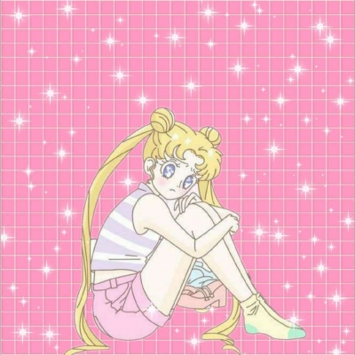 粉红月野兔头像